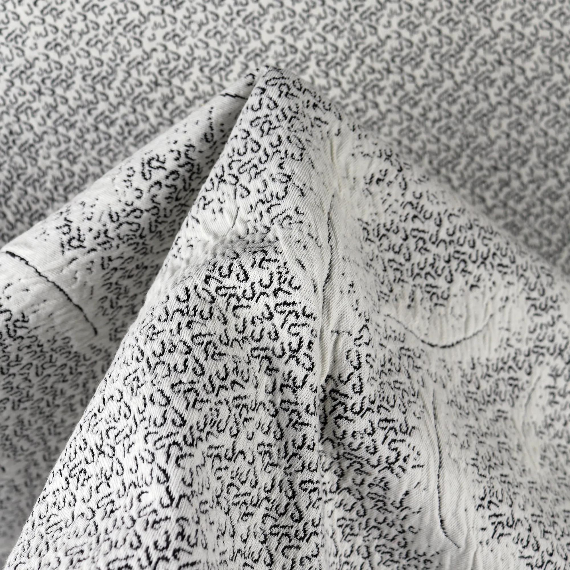 52/54" Cotton/Polyester/Spandex Knit Jacquard Fabric by the Yard