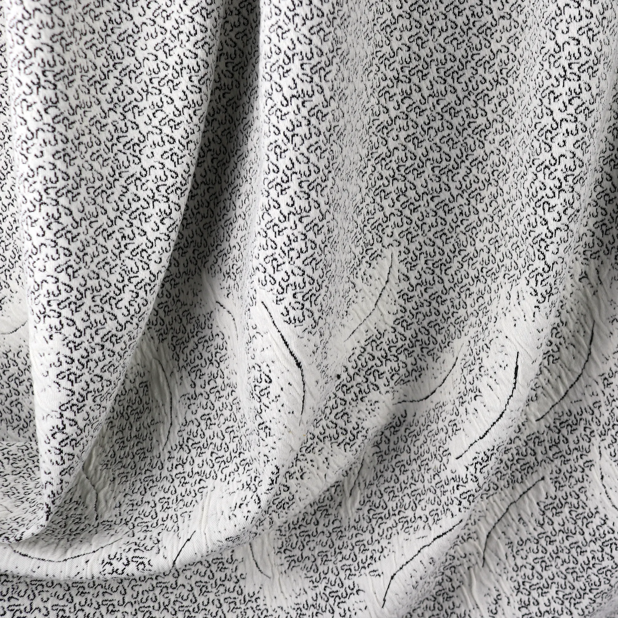 52/54" Cotton/Polyester/Spandex Knit Jacquard Fabric by the Yard