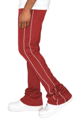 6 COLORS | Mens Side Pipe Stacked Flare Pants