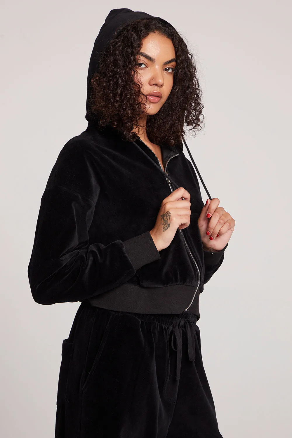 Abilene Licorice  Zip Up Hoodie