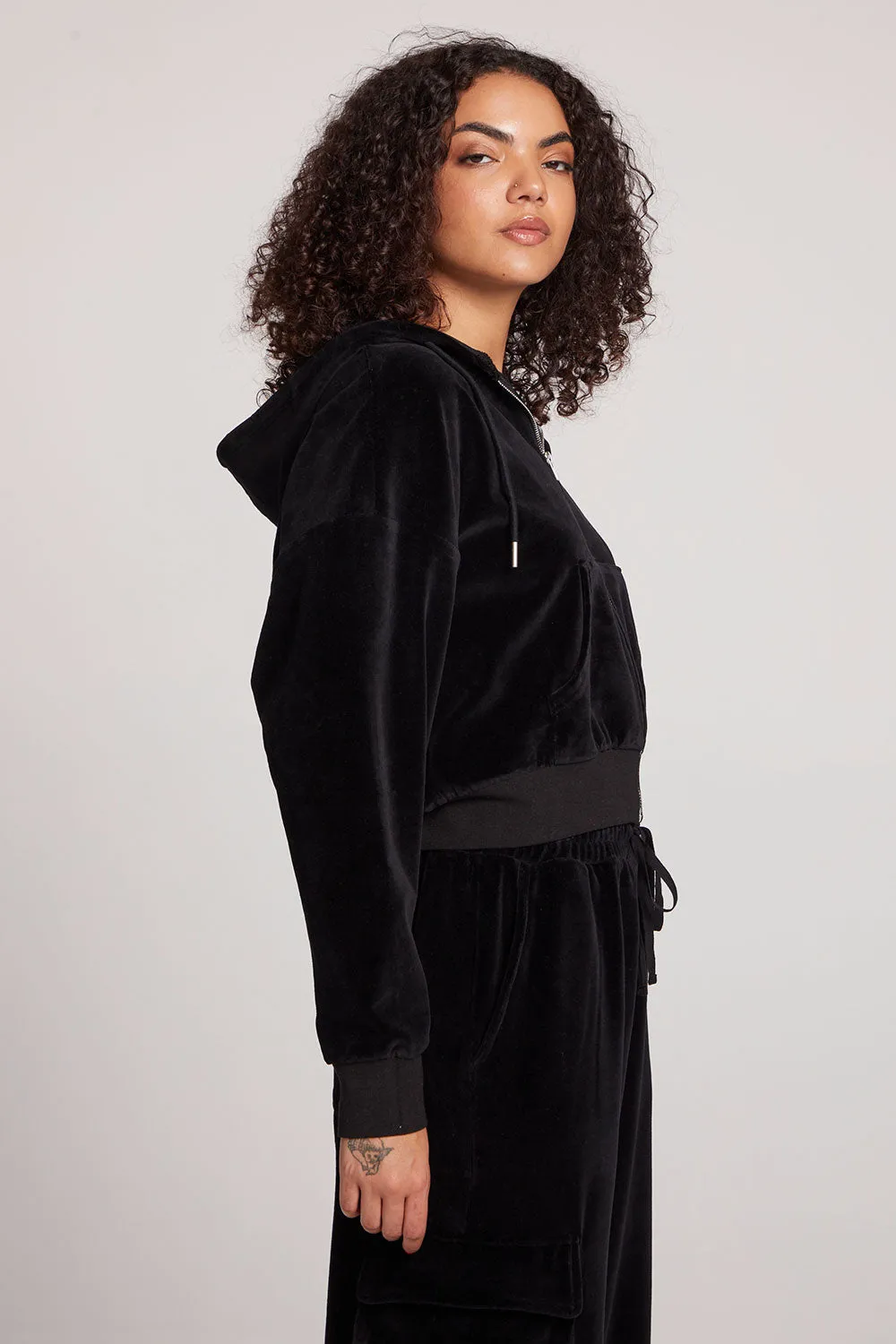 Abilene Licorice  Zip Up Hoodie