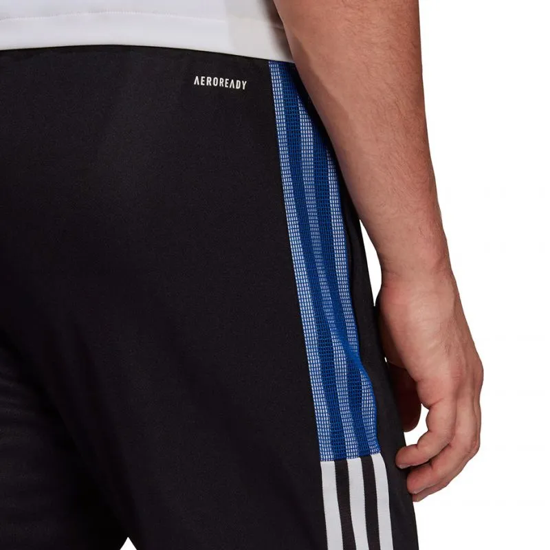 Adidas Tiro 21 Men's AeroReady Track Pants - Stylish Black with Zippered Legs and Pockets