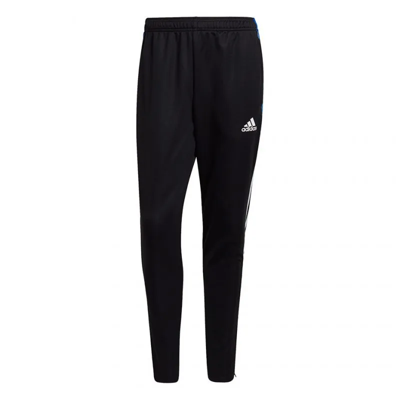 Adidas Tiro 21 Men's AeroReady Track Pants - Stylish Black with Zippered Legs and Pockets