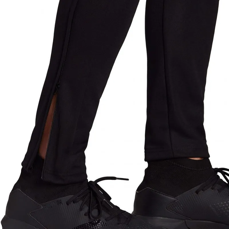 Adidas Tiro 21 Men's AeroReady Track Pants - Stylish Black with Zippered Legs and Pockets
