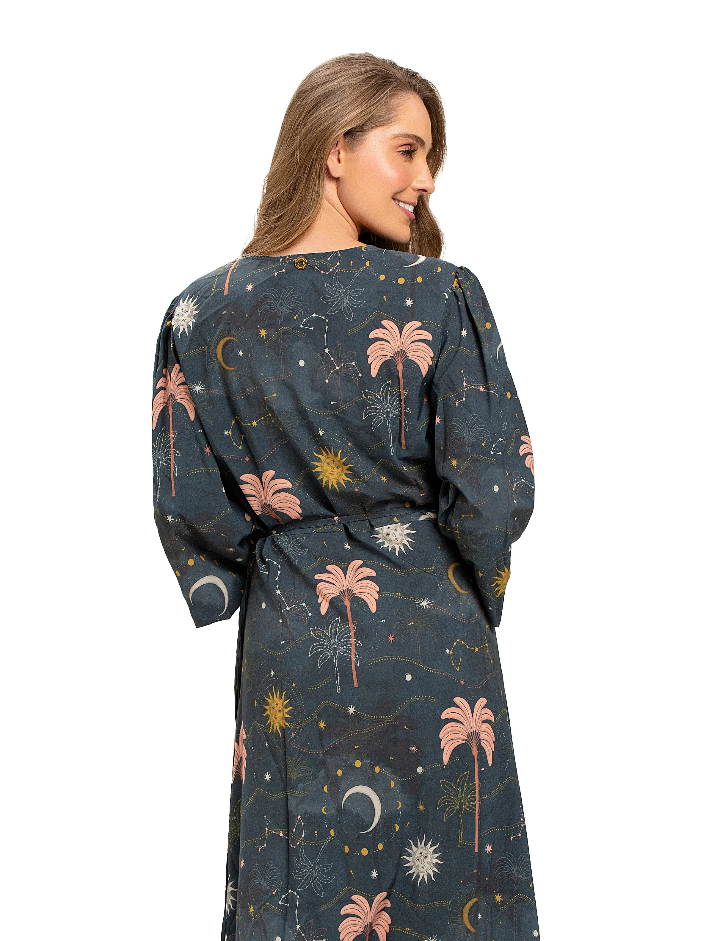 Alana Long Dress - Media Luna