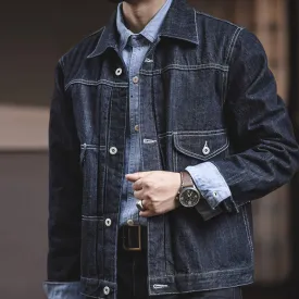 American Classic Vintage Denim Jacket For Men