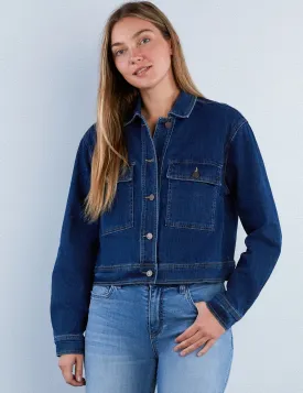 Anaise Cropped Denim Jacket