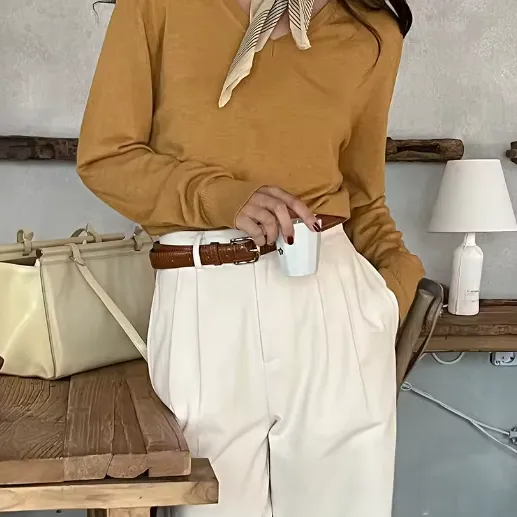 Ancien | Cropped Trousers