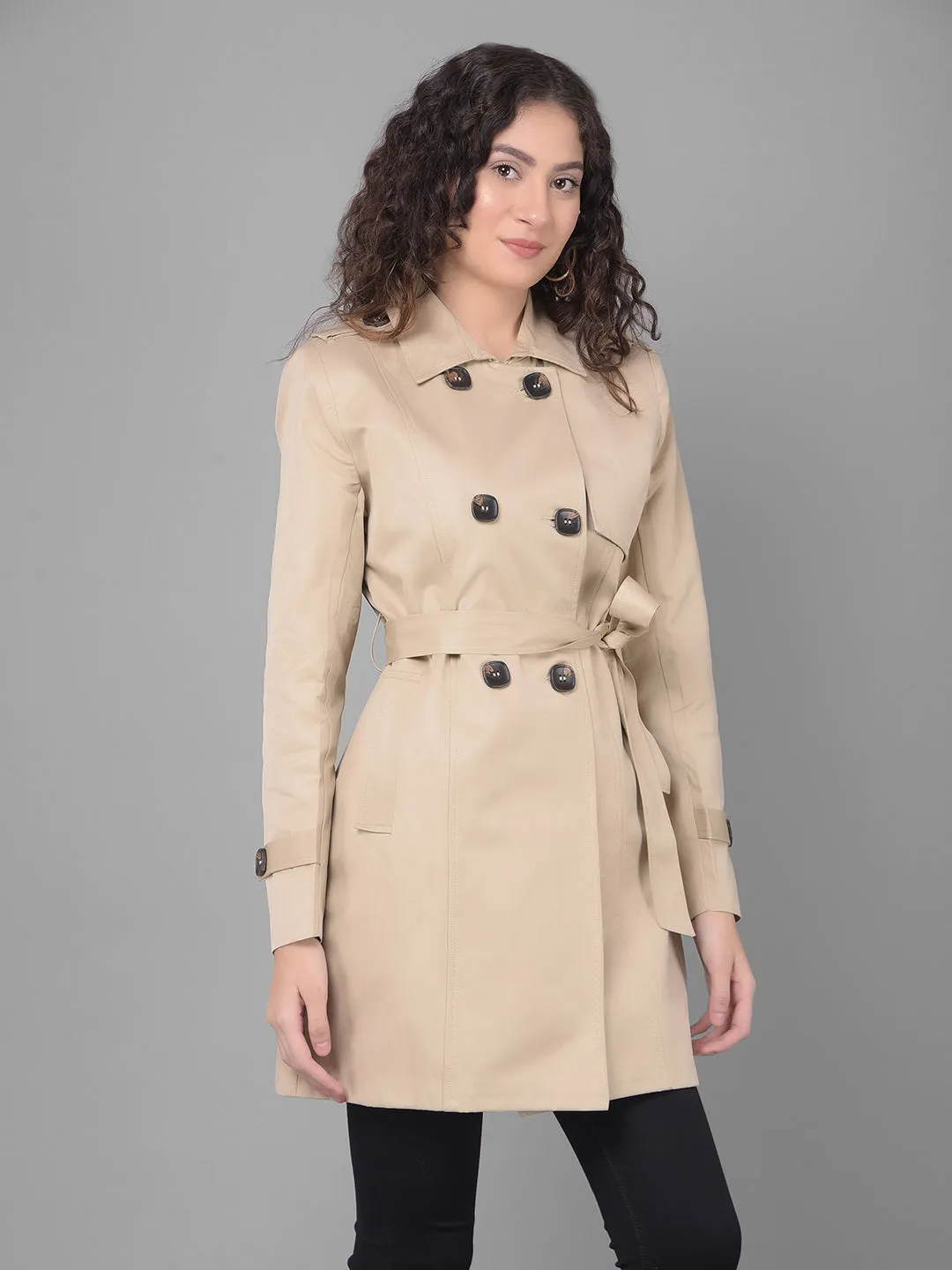 Beige Trench Coat