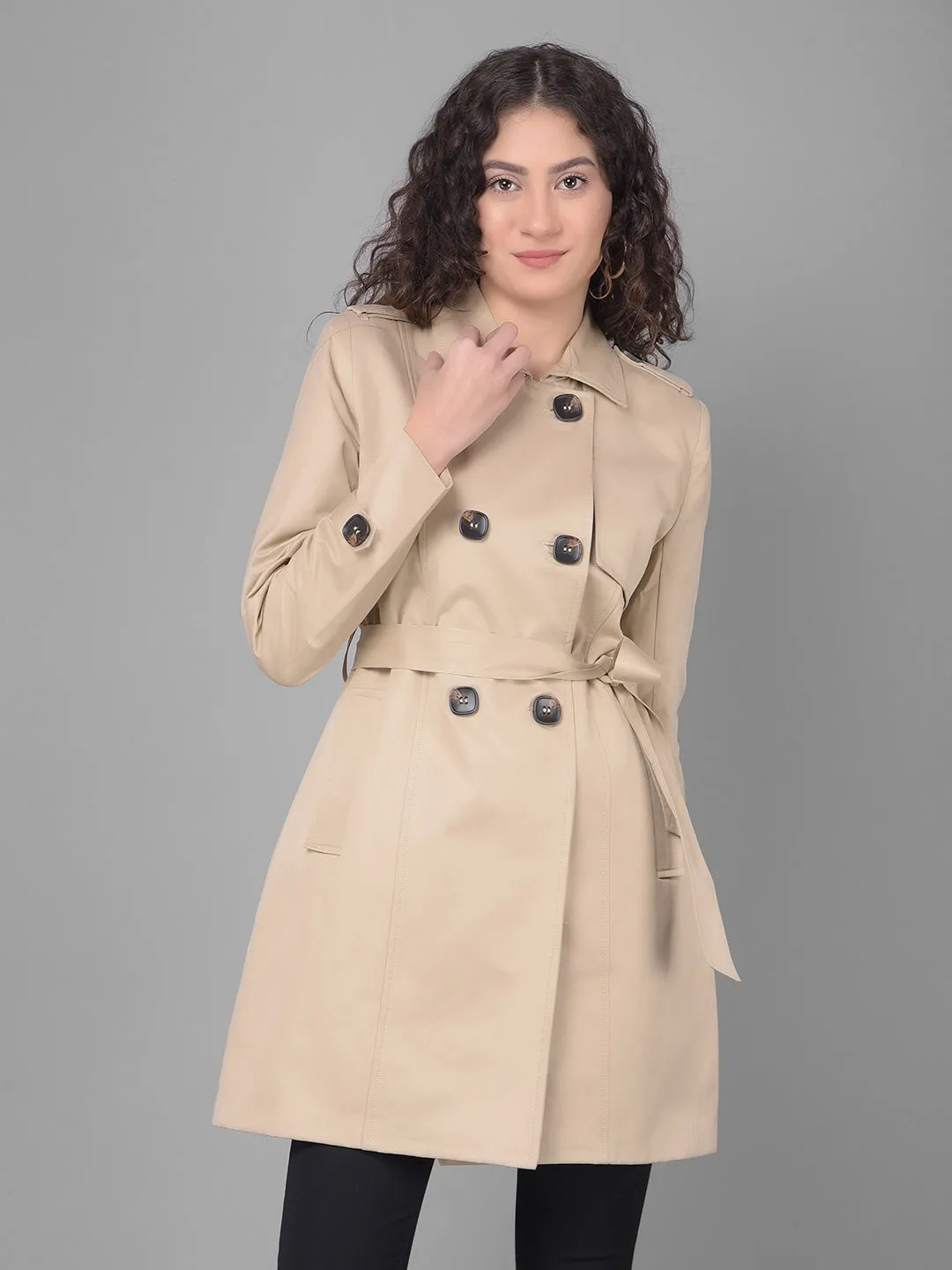 Beige Trench Coat