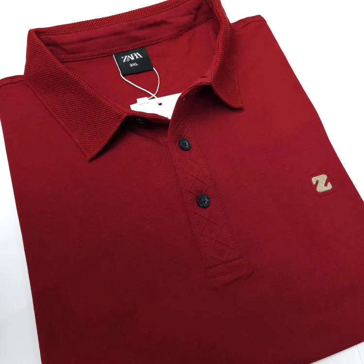 BIG- ZR designer polo shirt | Wine