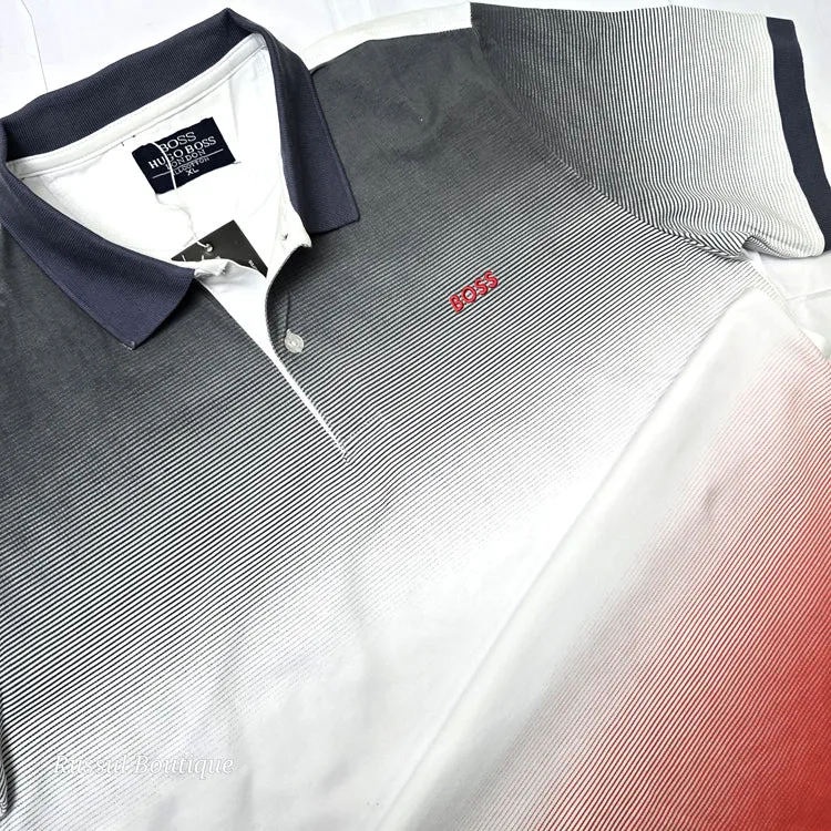 BS two toned pastel polo shirt | Grey