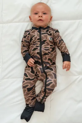 Burlebo Baby Zip Up | Gauge Camo