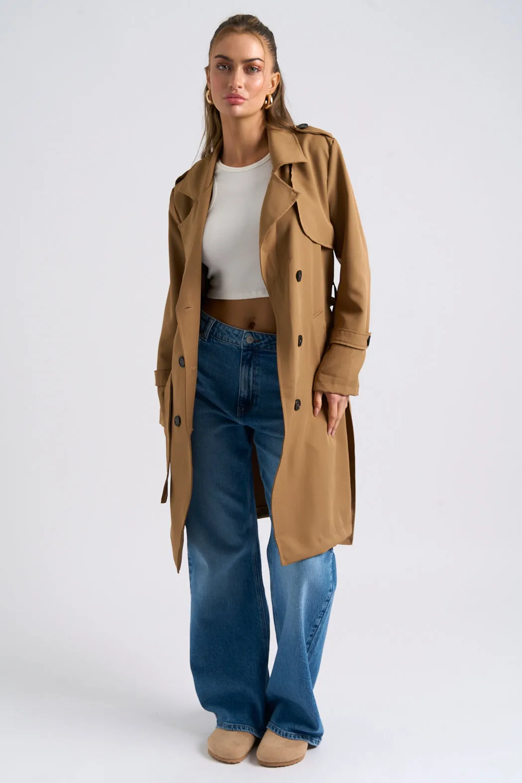 Camel Trench Coat