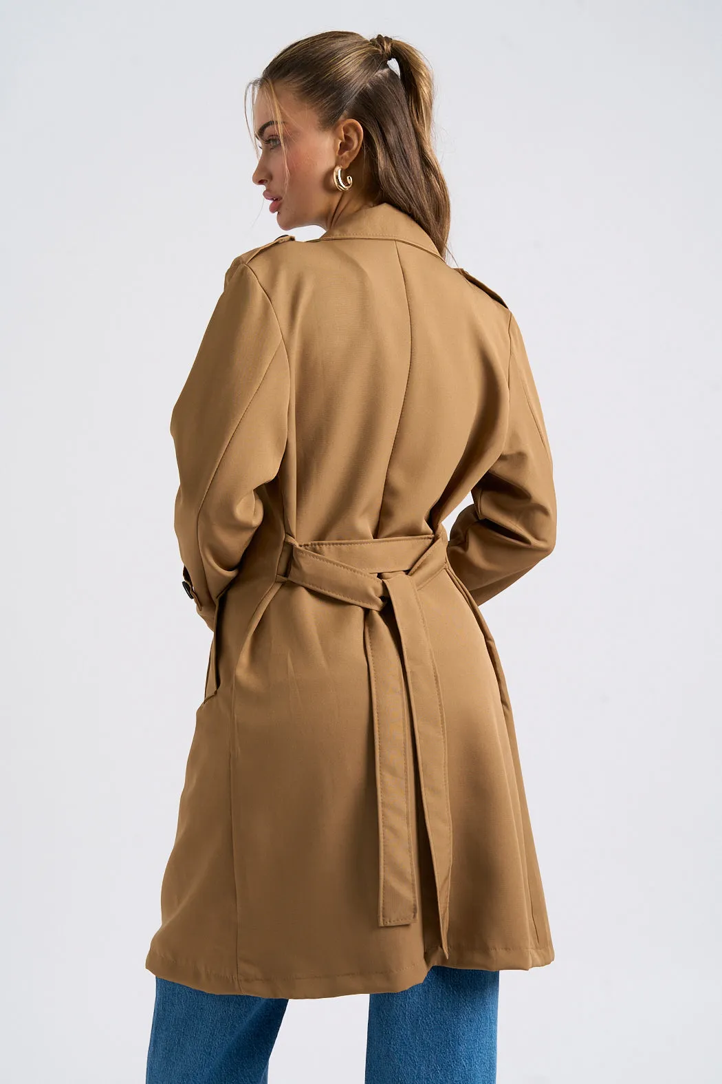 Camel Trench Coat