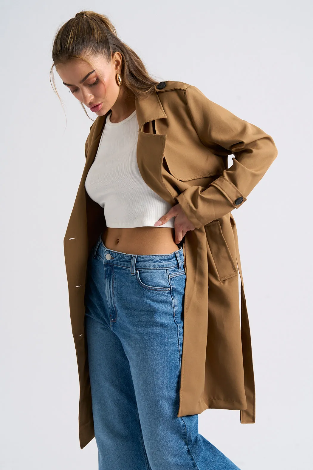 Camel Trench Coat