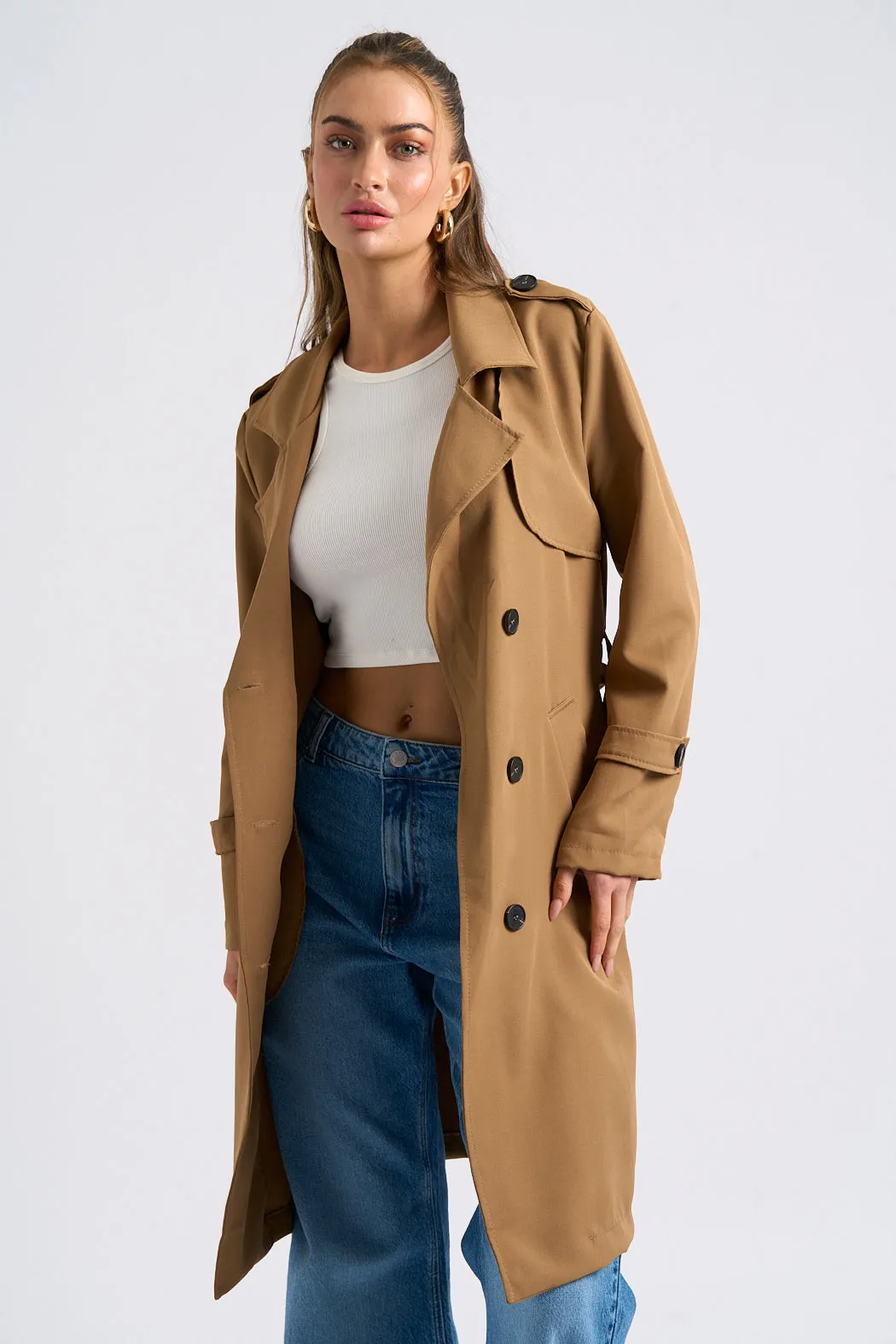 Camel Trench Coat