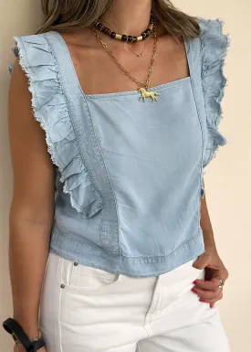 Camisa Aranza ndigo