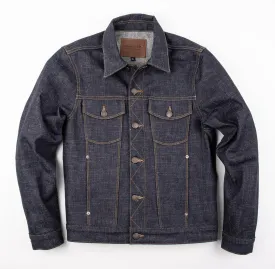 Classic Denim Jacket 17 Ounce Indigo Slub Denim