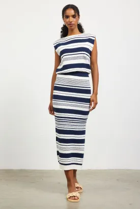 Connie Stripe Skirt