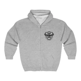 COOLER KING ZIP UP Unisex Heavy Blend™ Full Zip Hooded Sweatshirt