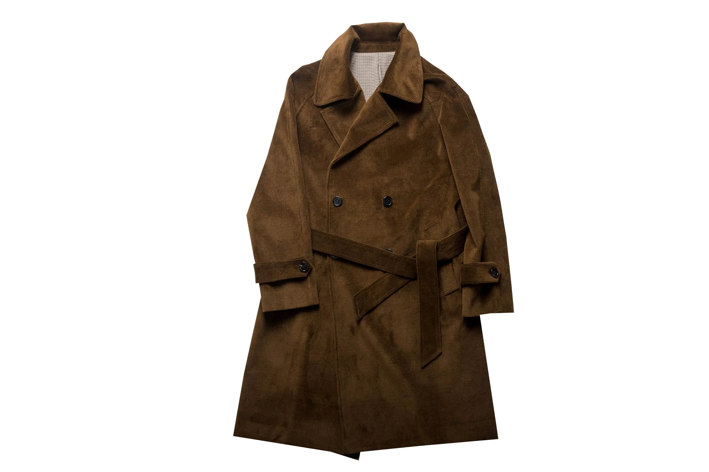 Corduroy Trench Coat