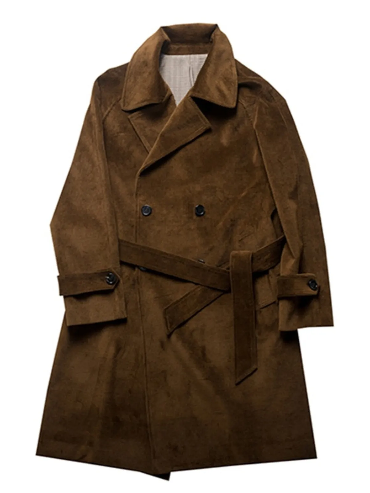 Corduroy Trench Coat