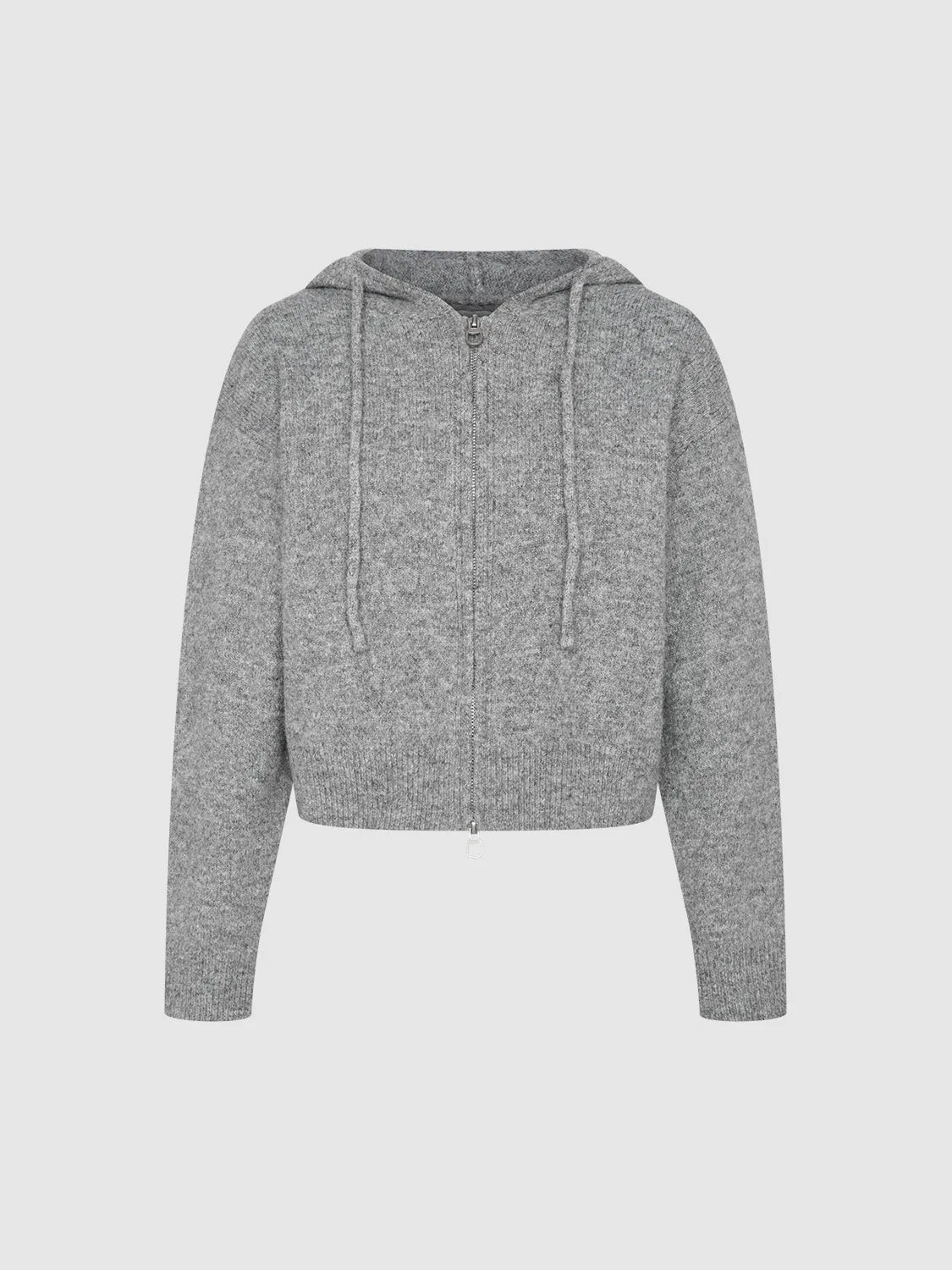 Crew Neck Loose Knitted Cardigans
