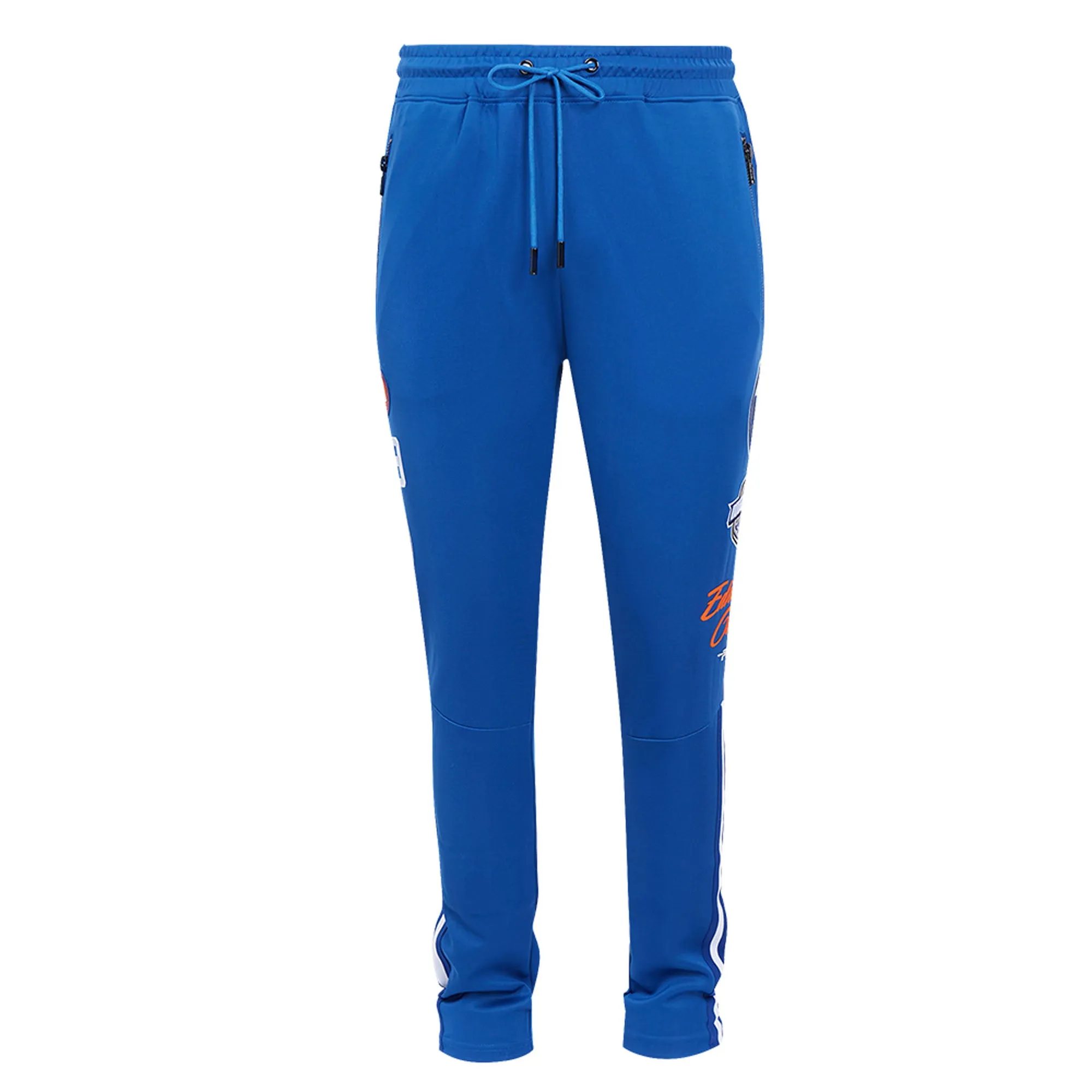Edmonton Oilers Pro Standard Fast Lane Blue Track Pants