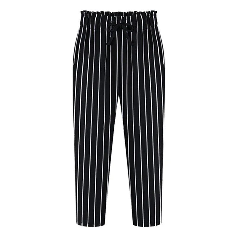 Fashion Chiffon Cropped Pants