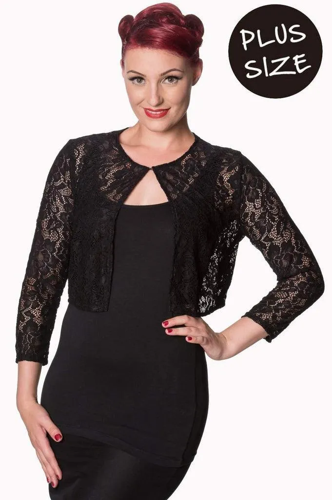 Feeling Rosy Plus Size Bolero