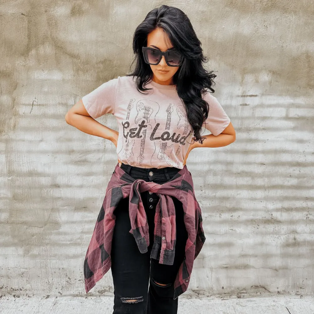 Get Loud Guitar Tee