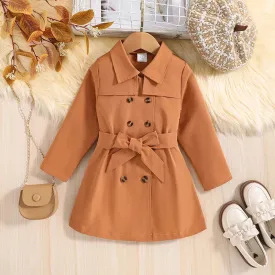 Girls Trench Coat Stylish Vacation Holiday Clothes