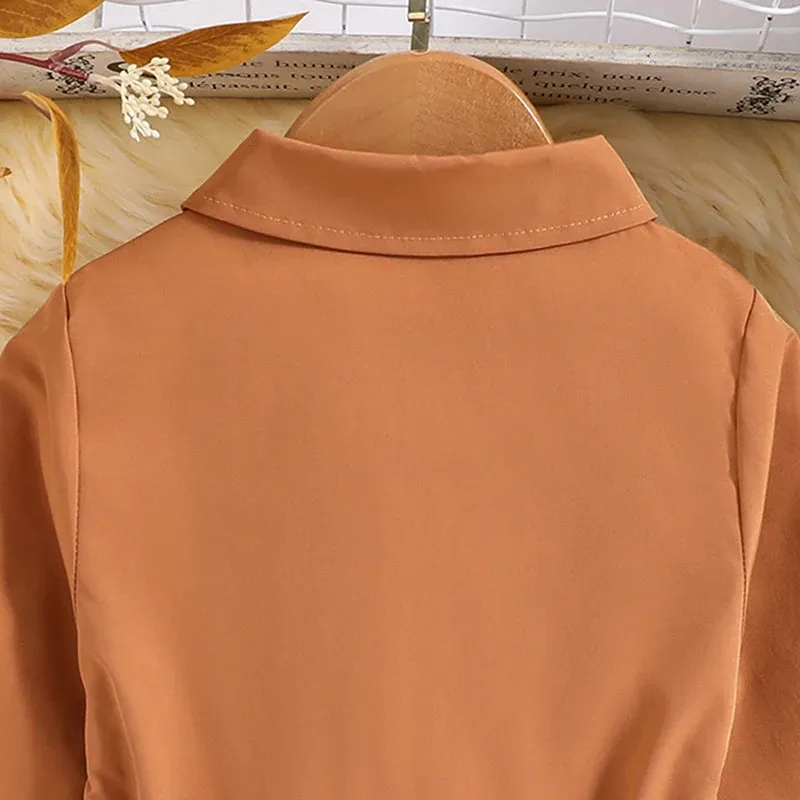 Girls Trench Coat Stylish Vacation Holiday Clothes