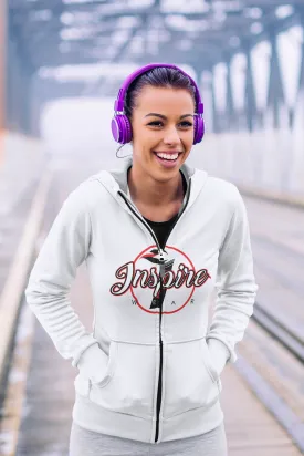 Inspire Wear Unisex Heavy Blend™ Full Zip Hooded Sweatshirt