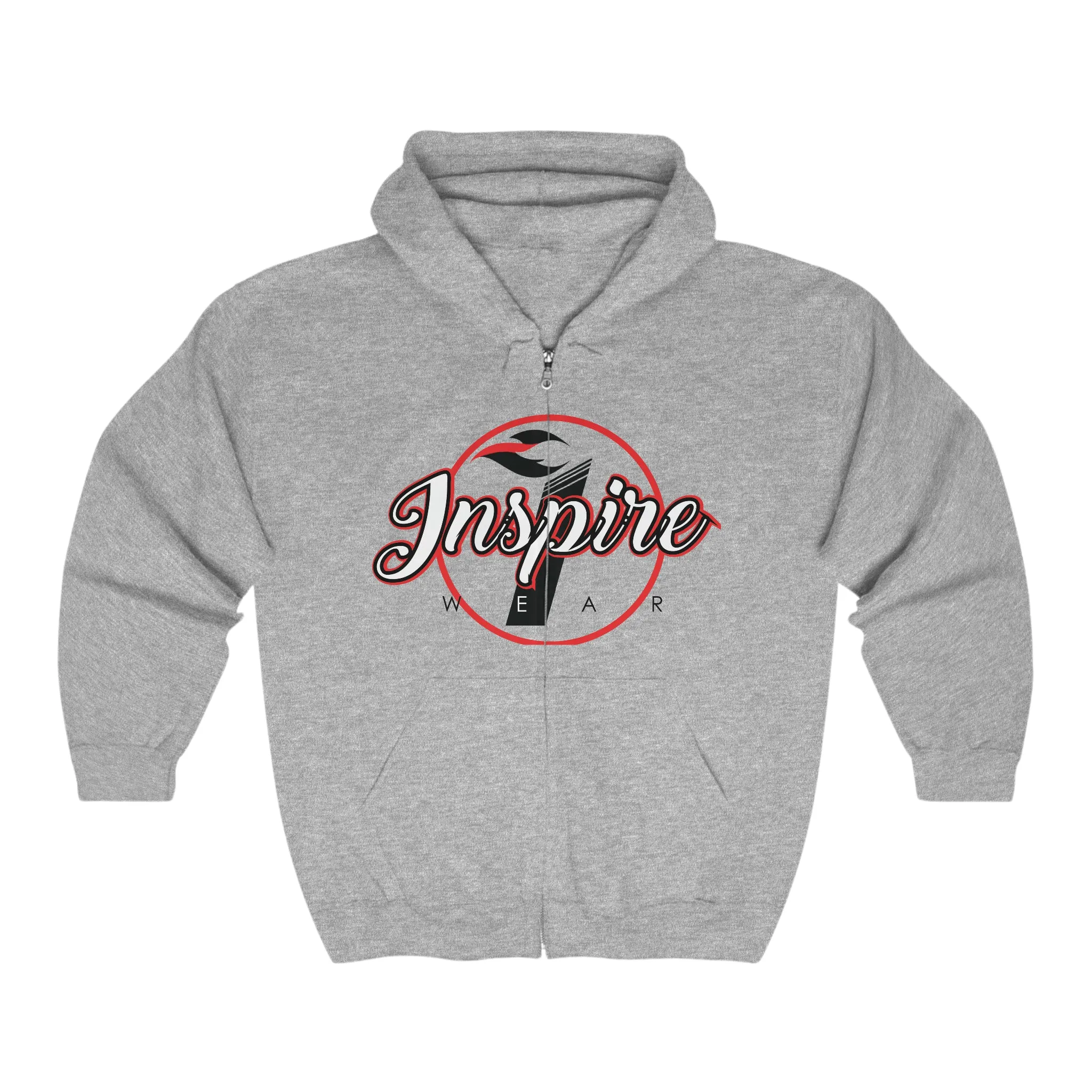 Inspire Wear Unisex Heavy Blend™ Full Zip Hooded Sweatshirt