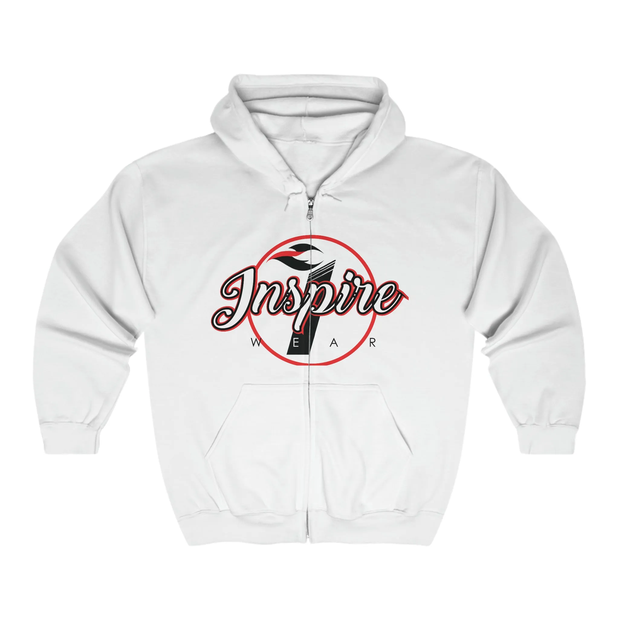 Inspire Wear Unisex Heavy Blend™ Full Zip Hooded Sweatshirt