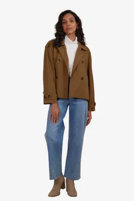 Isle of Mine - Freya Crop Trench - Toffee