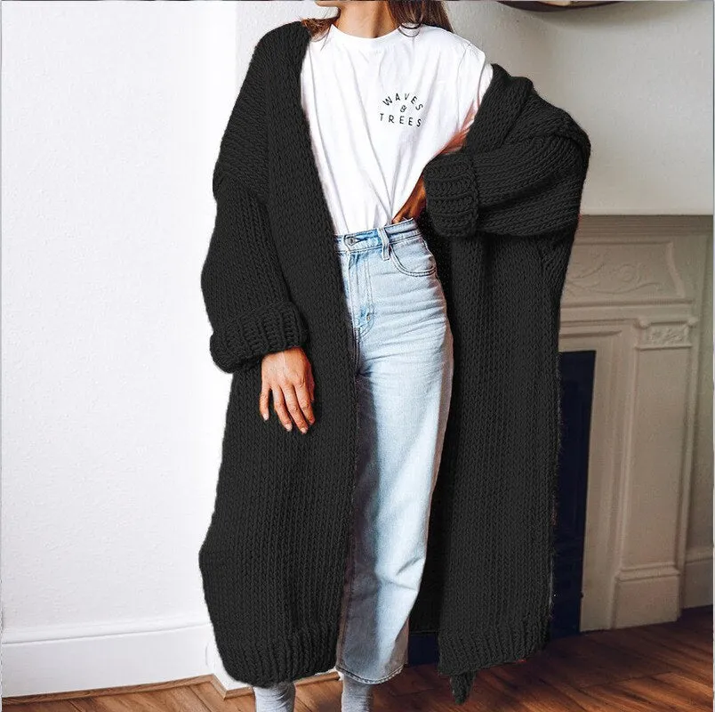 Knitted Cardigan Loose Sweater