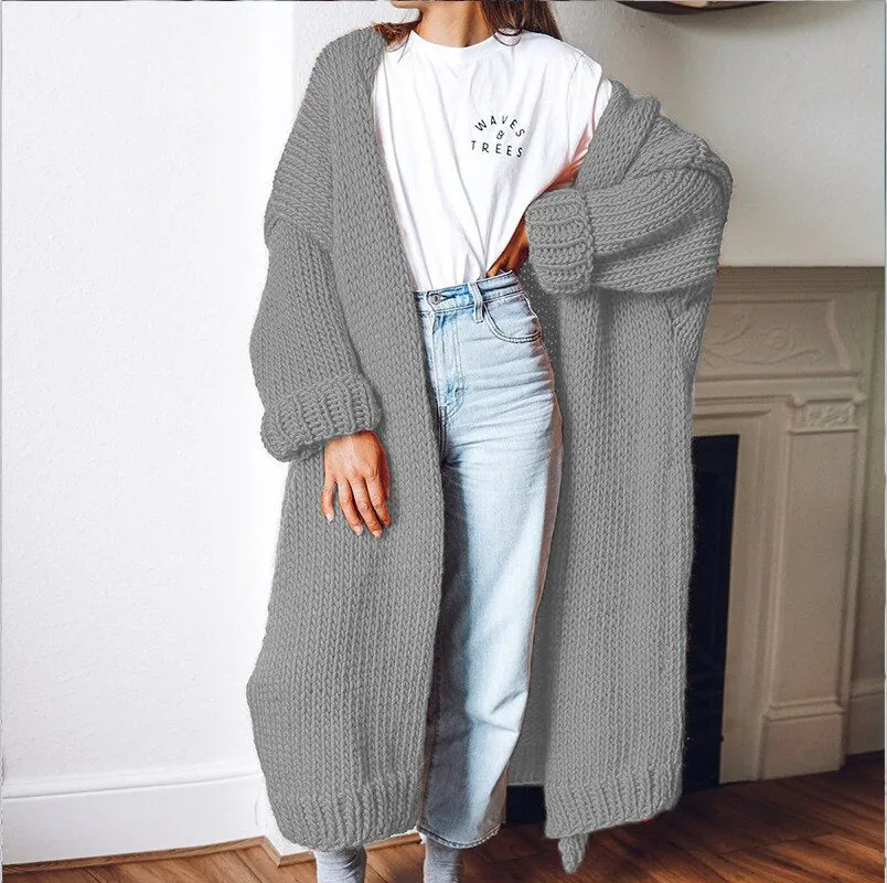 Knitted Cardigan Loose Sweater
