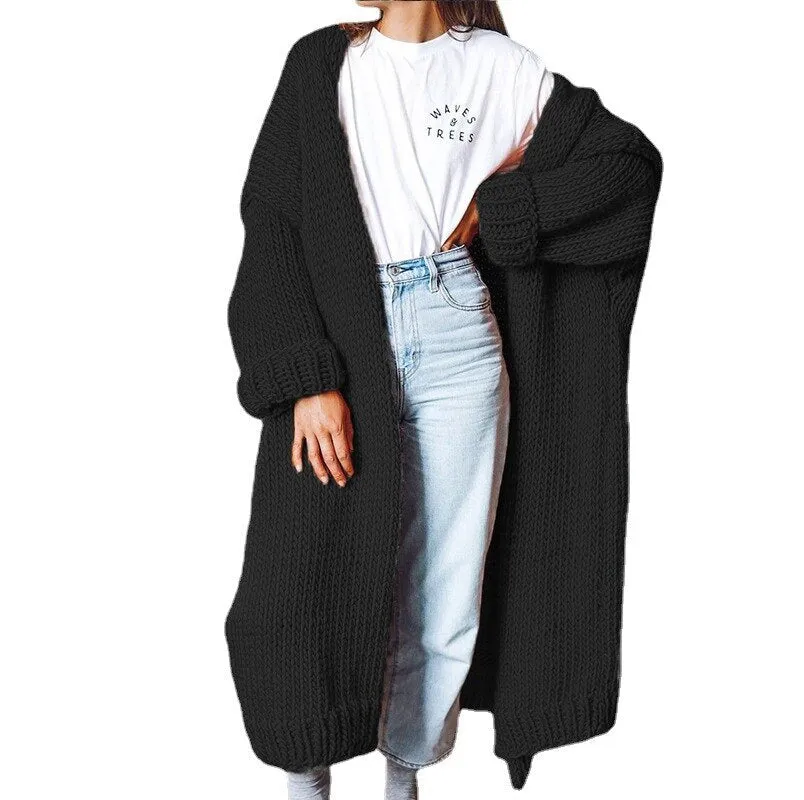 Knitted Cardigan Loose Sweater