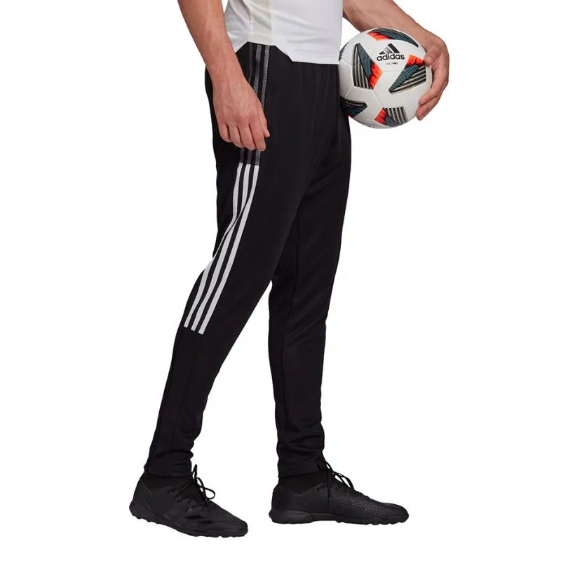 Men's Adidas Tiro 21 Track Pants - Moisture-Wicking, Fitted Design with Zippered Legs