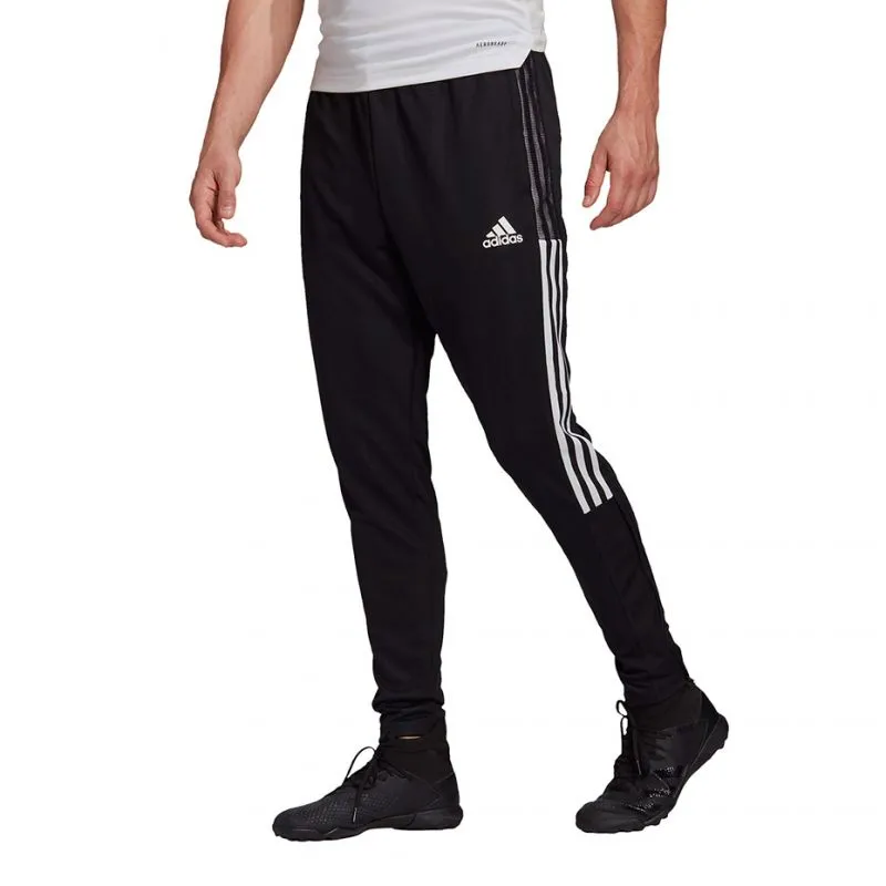 Men's Adidas Tiro 21 Track Pants - Moisture-Wicking, Fitted Design with Zippered Legs