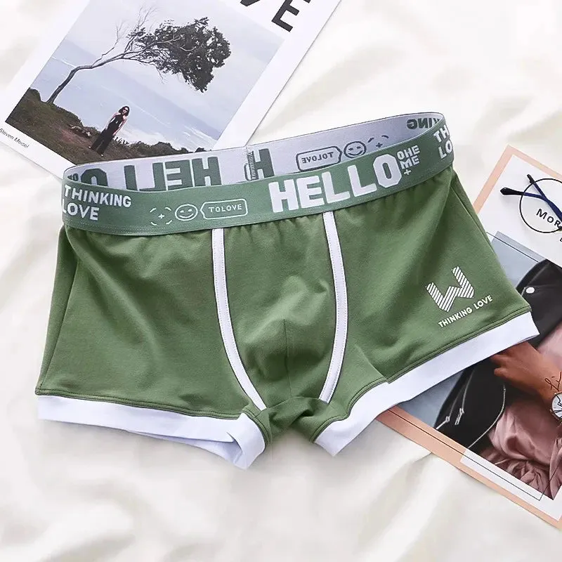 Men's Underwear Cotton Underwear