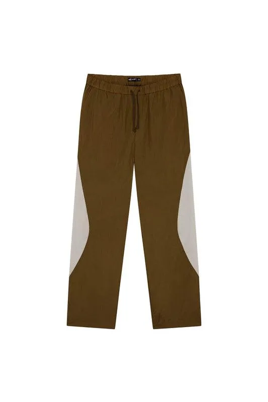 Mesh Panel Track Pants