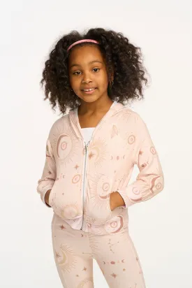 Mystical Sky Cozy Knit Zip Up Hoodie