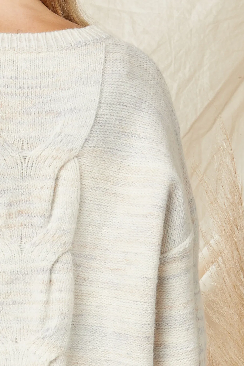 Peaceful Mornings Sweater- Ivory