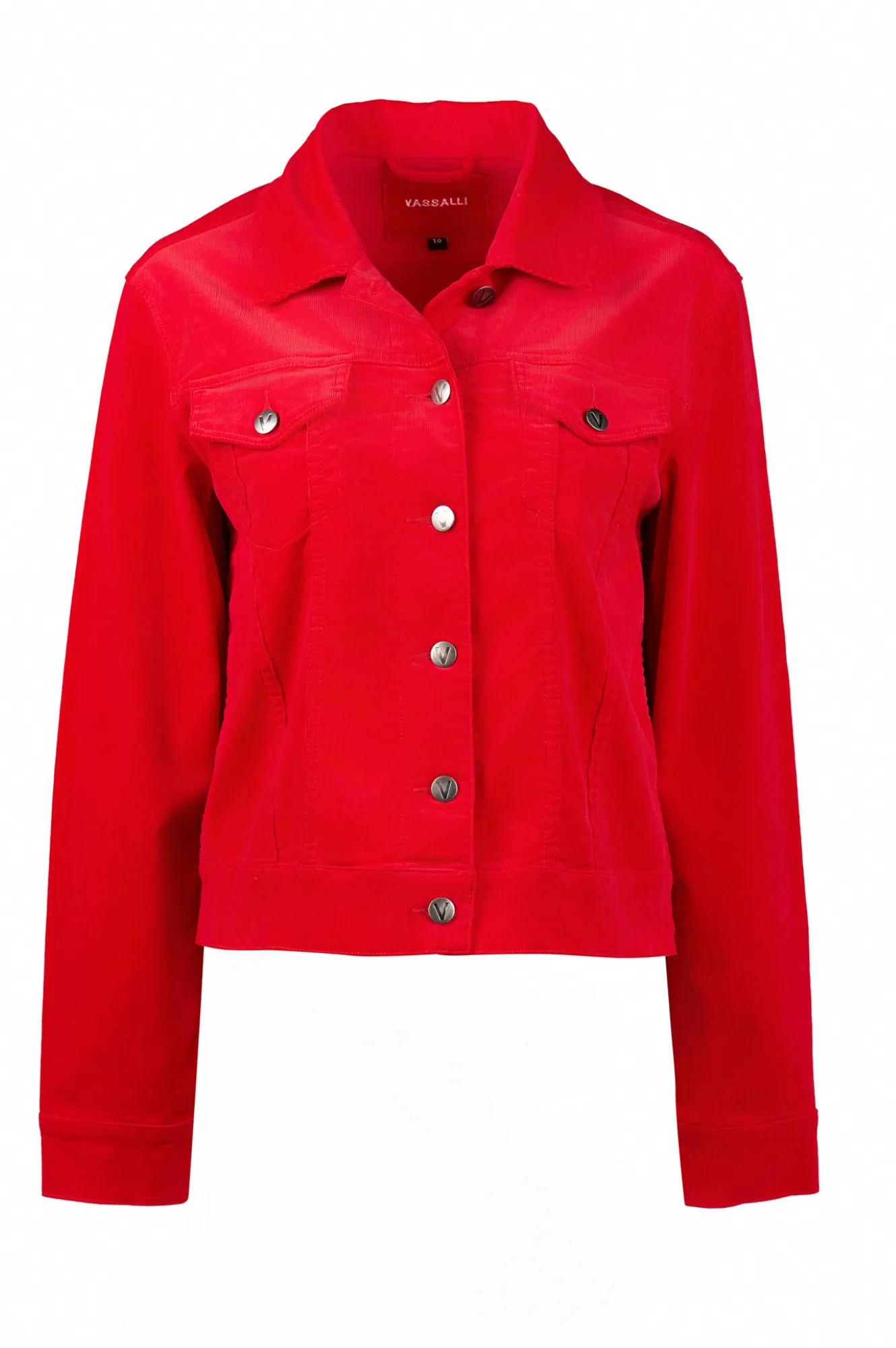 Pinwale Cord Jacket - Fiesta