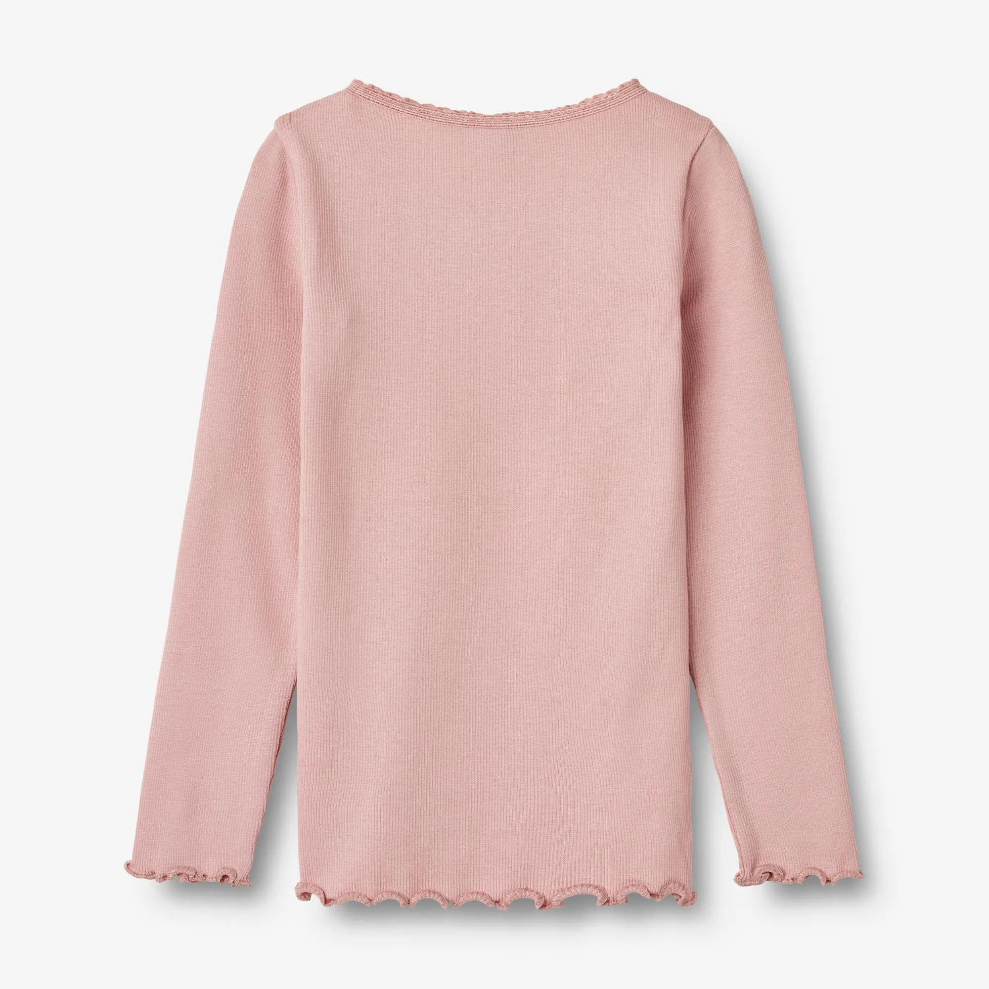 Rib T-Shirt L/S Reese - rose frost