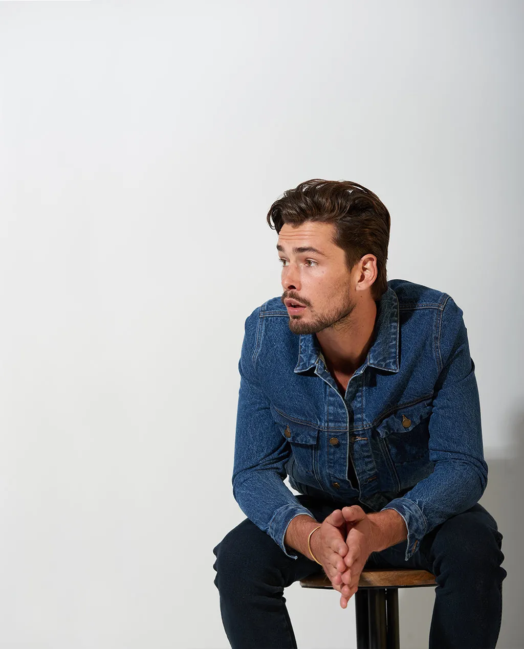 Rollas Denim Jacket Eco Heavy Stone